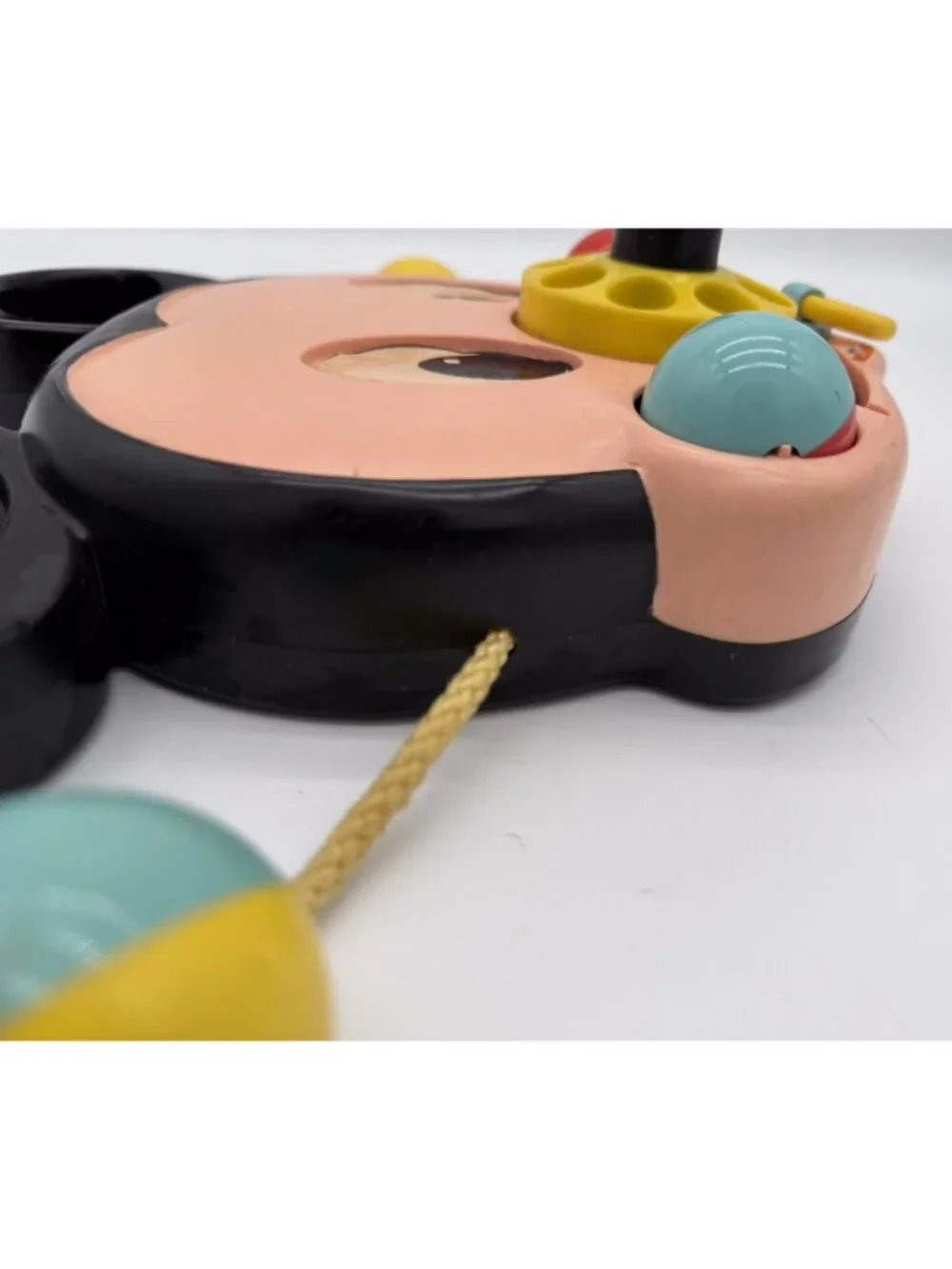 1984 Vintage Mickey Mouse Phone Baby Toy by Mattel Clairbois